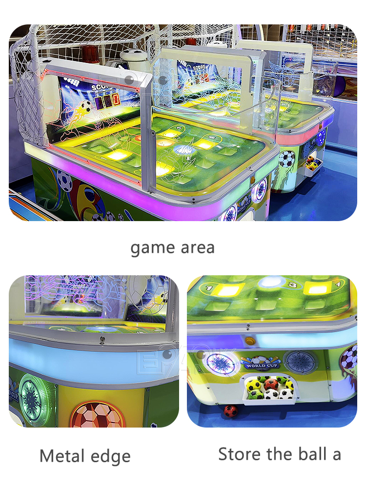 Cheap Factory Price World Is Cup Carnival Booth Game Carnival Booth Game Machine For 2 Players details