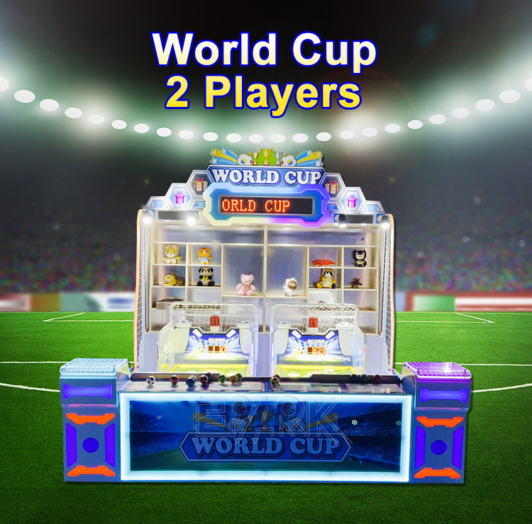 Cheap Factory Price World Is Cup Carnival Booth Game Carnival Booth Game Machine For 2 Players details