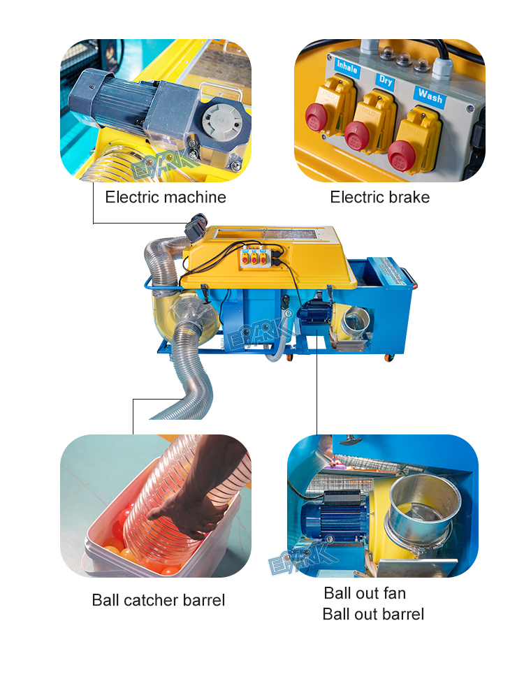 Indoor Playground Ball Pit Ball Cleaner Machine Ocean Ball Cleaning Sterilization Machine details