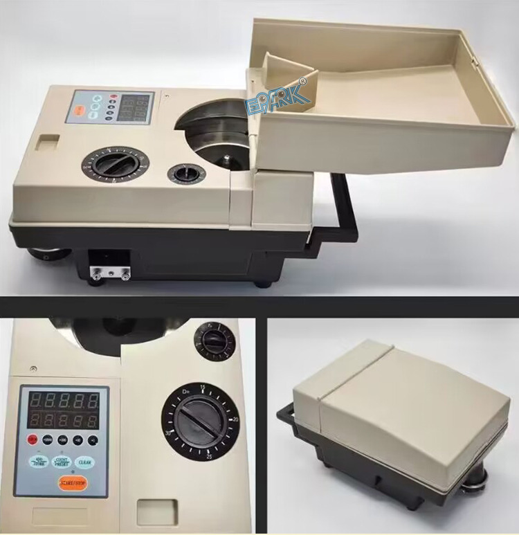 1500 Pcs/Min High Speed Coins Counting Machine Automatic Electronic Coin Sorter Equipment details