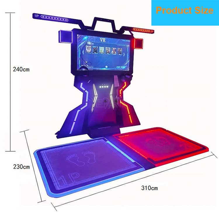 9D Virtual Reality Walking Interactive Shooting Simulator Standing Platform Vr Walking manufacture