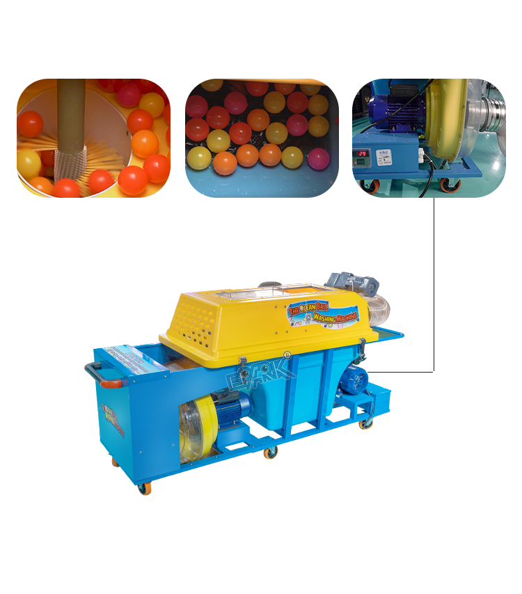 Indoor Playground Ball Pit Ball Cleaner Machine Ocean Ball Cleaning Sterilization Machine manufacture