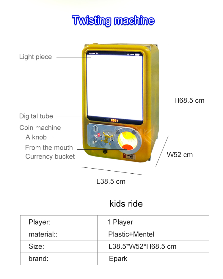 55-75mm Capsule Toys Vending Machine Coin Operated Gashapon Gift Machine Egg Toys True Display Plastic Box For Shopping Mall manufacture
