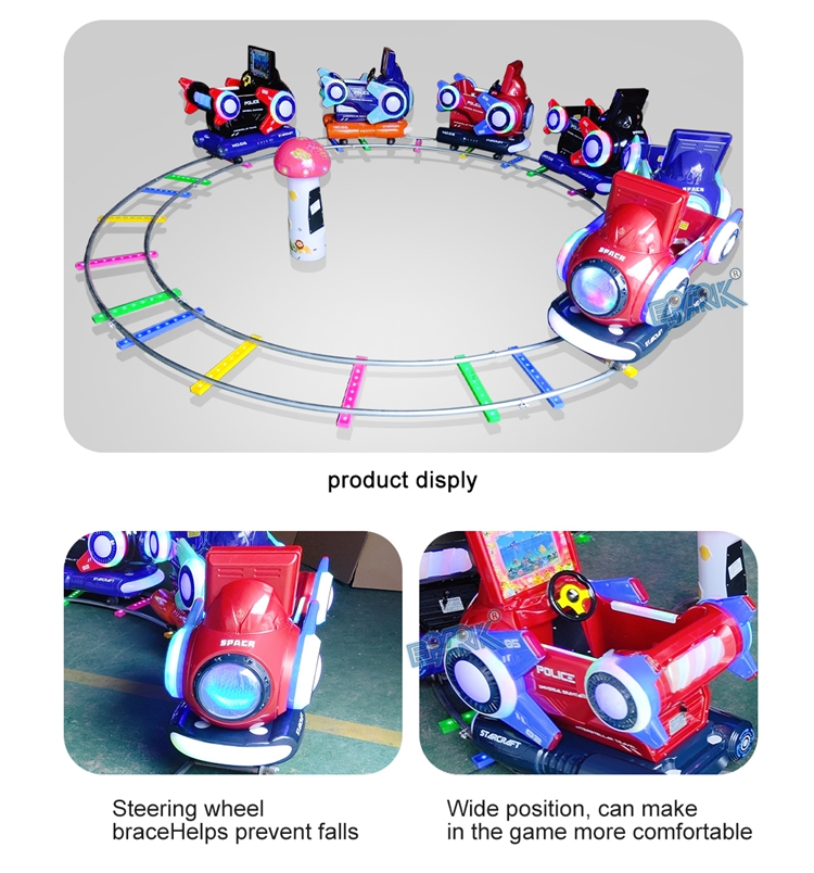 New Kids Electric Game Small Electric Train Amusement Park Ride Mini Track Train Rides For Sale factory