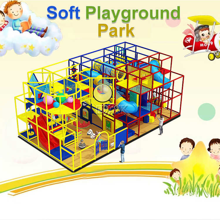 Custom Size Factory Price Children Maze Commercial Kids Indoor Soft Play Playground Equipment for Sale details