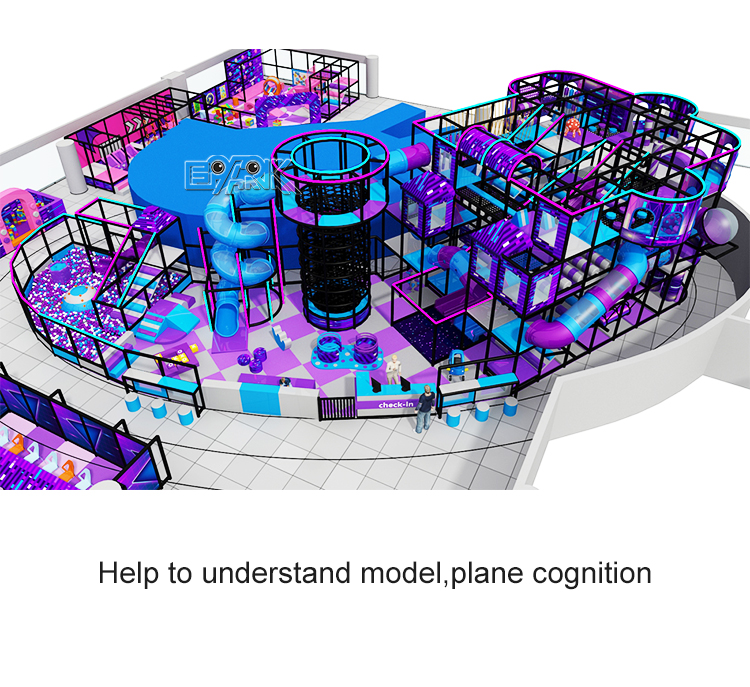 Interesting Entertainment Commercial Customized Indoor Play Area Trampoline Park With Foam Pit factory