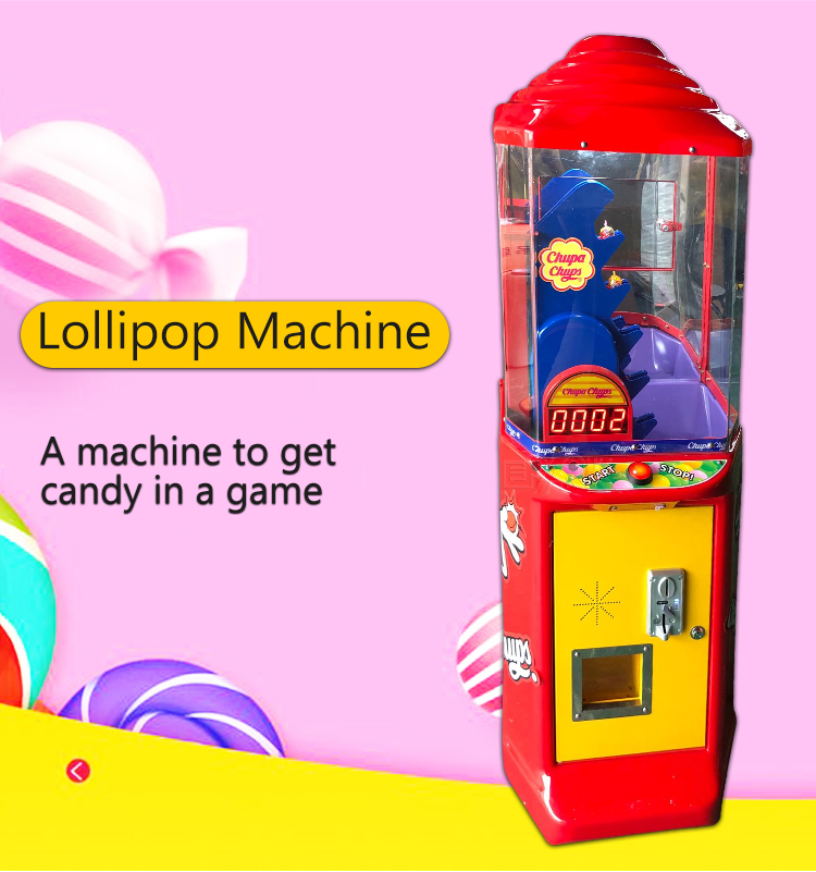 Coin-operated Game Machine Vending Machine Lollipop Game Machine factory