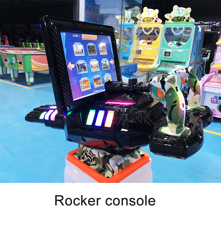 Amusement Park New Coin Operated Arcade Game AR Robot Kids Shooting Gun Game Machine factory