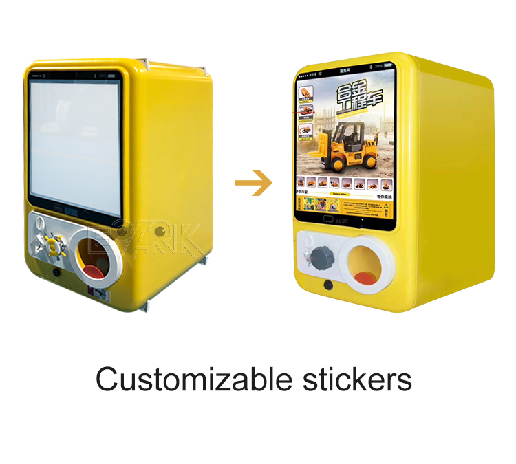 55-75mm Capsule Toys Vending Machine Coin Operated Gashapon Gift Machine Egg Toys True Display Plastic Box For Shopping Mall supplier
