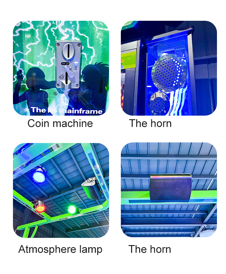 2 Players Coin Operated Indoor Arcade Video Game Dance Dance Revolution Machine For Sale factory