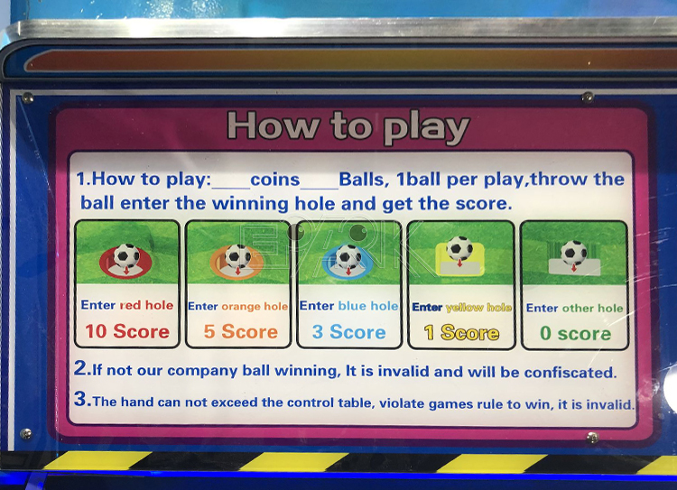 Cheap Factory Price World Is Cup Carnival Booth Game Carnival Booth Game Machine For 2 Players manufacture
