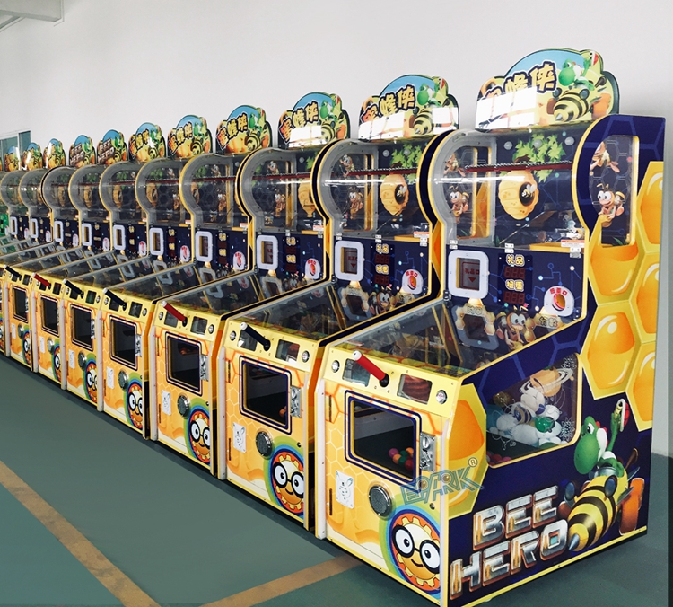 Coin Operated Ticket Redemption Games Arcade Kids Machine Game Lottery Machines factory