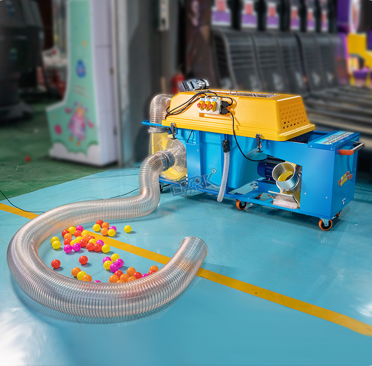 Indoor Playground Ball Pit Ball Cleaner Machine Ocean Ball Cleaning Sterilization Machine details