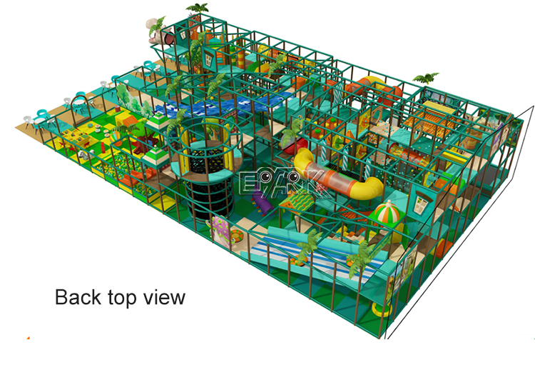 Custom Design Indoor Playground 150 Square Meters Soft Play Equipment Ball Pool Amusement Rides factory