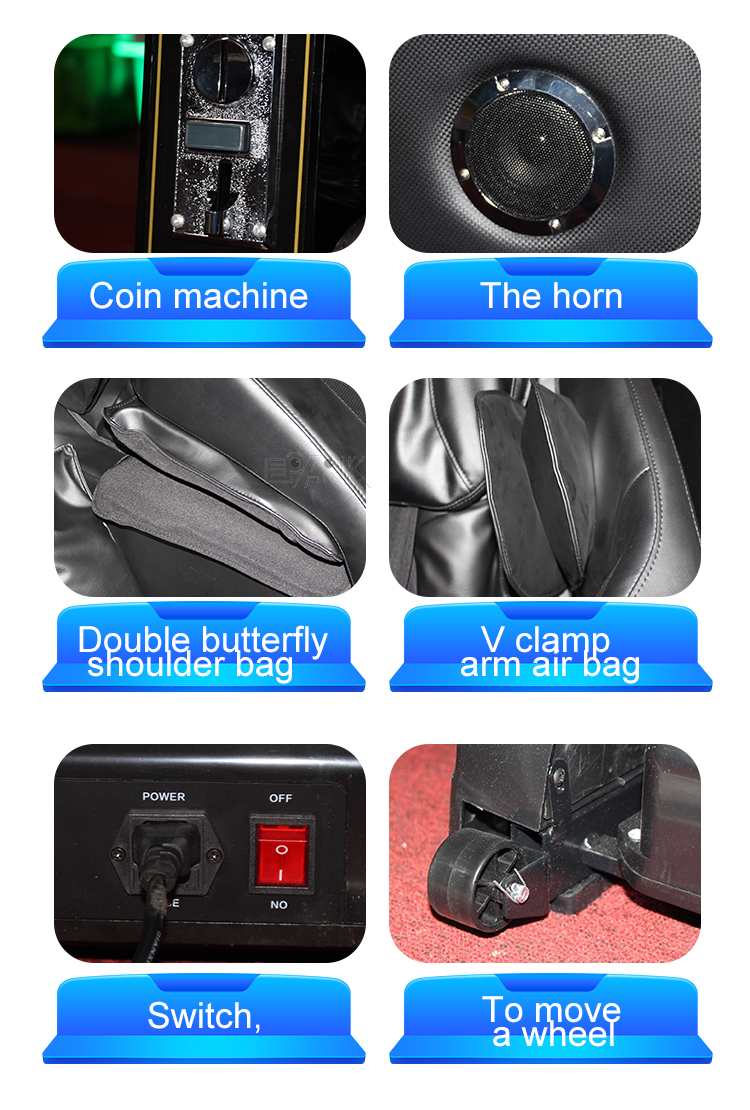 Business Coin Bill Operated Commercial 3d Zero Gravity Vending Massage Chair With Payment System supplier