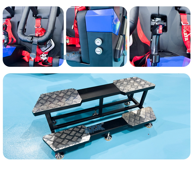 New VR 720 Degree Rotation Four Players Equipment Simulator 9D Machine Games Amusement Rides For Sale factory