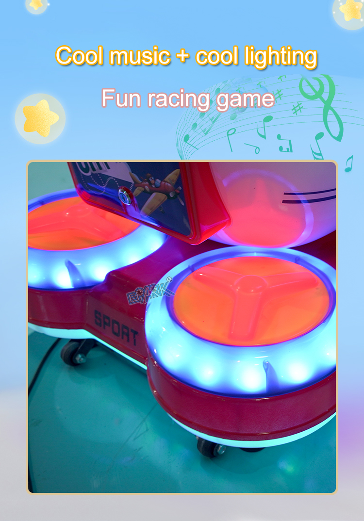 Kids Coin Operated Game Machine Coin Operated with Game Kiddie Rides Children Amusement Ride manufacture