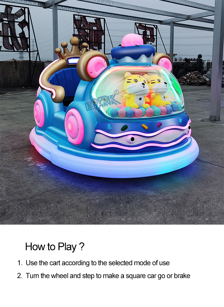 Customize Amusement Park Indoor Battery Electric Ride On Car Mini Kids Bumper Car supplier