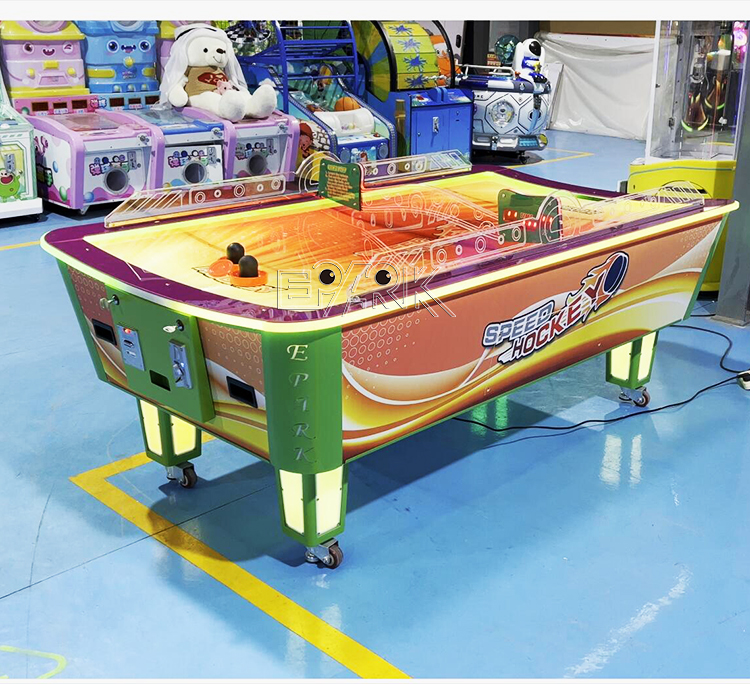 Electric Air Hockey Game Machine Indoor Hockey Star Arcade Table Machine Coin Operated Sport Game Machine factory