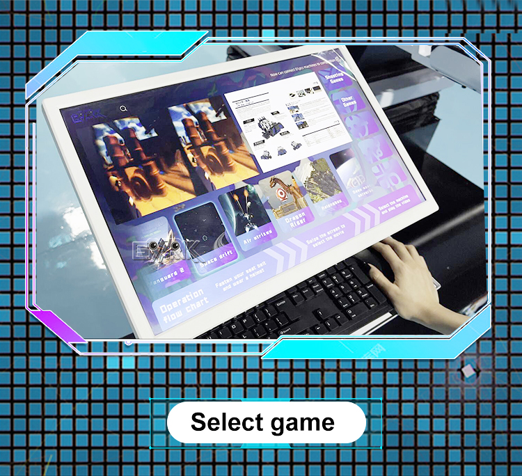Theme Park VR Flight Simulator Rotation With VR Glasses 360 Degree Rotational Theme Park VR flight Simulator Game Machine factory