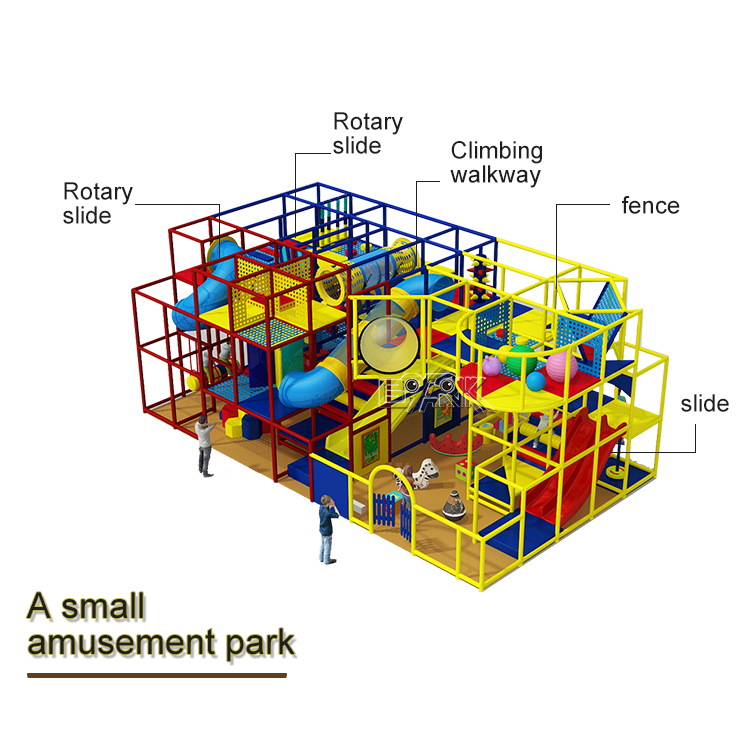 Custom Size Factory Price Children Maze Commercial Kids Indoor Soft Play Playground Equipment for Sale factory