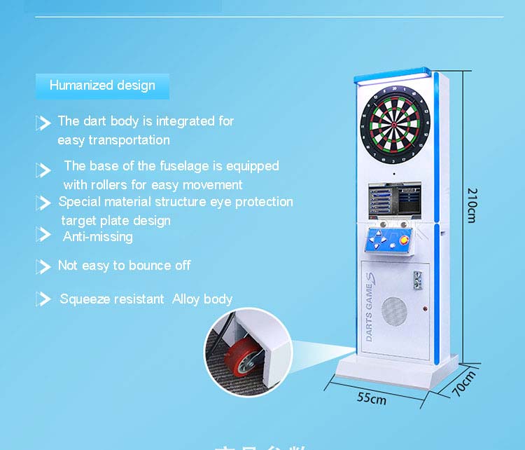 Luxury Electronic Coin Operated Dart Game Machine for Multi Players in Club factory