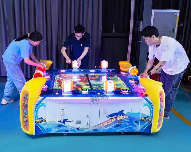 8 Players Go Fishing Mini Video Fish SimulatorArcade Game Machine for fun details