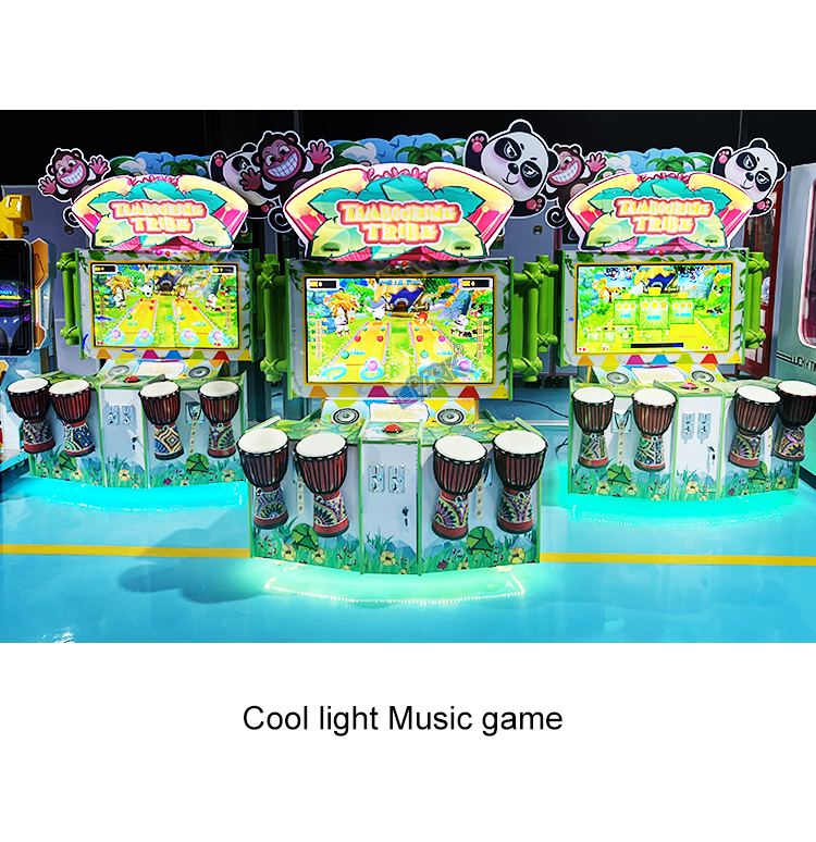 Entertainment Equipment Children's Amusement Park Drummer Arcade Beat Drum Video Game Machine manufacture