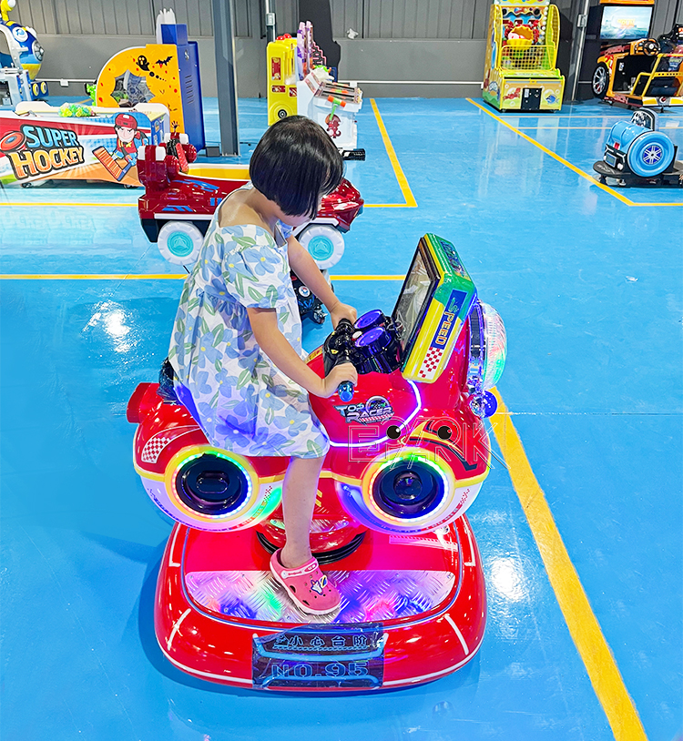 Shopping Mall Small Children Electric Swing Car Game Machine Coin Operated Games Kiddie Ride factory