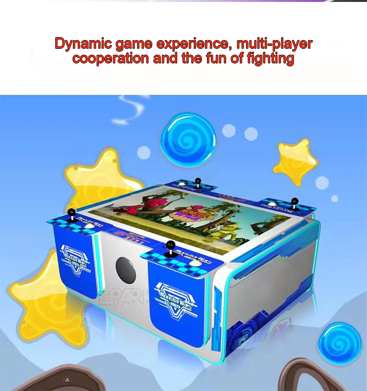 Amusement Park Games Arcade Game Machines Crazy Snake Ticket Machine details