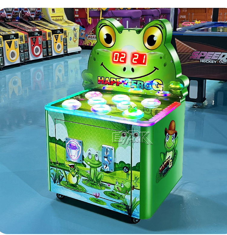 Kids Game Machine Arcade Machine Coin Operated Children'S Game Console Hammer The Frog details