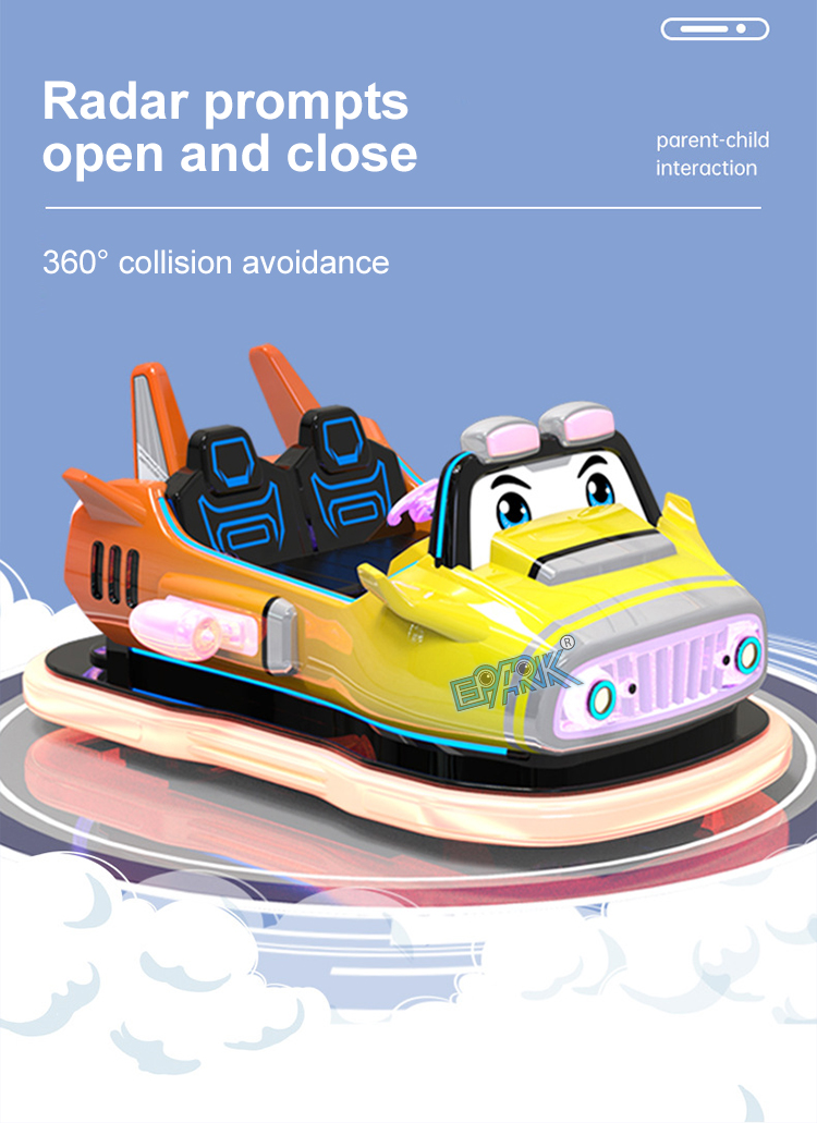 Battery Operated Outdoor Indoor Amusement Park Rides Kids Ride on Bumper Car Amusement manufacture