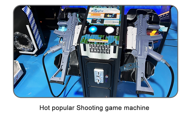 Indoor Amusement Coin Operated Kids Shooting Arcade Game Machine 55 LCD Operation Ghost Shooting Game For Sale details
