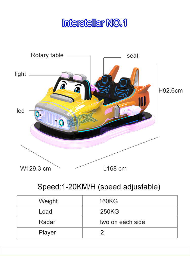 Battery Operated Outdoor Indoor Amusement Park Rides Kids Ride on Bumper Car Amusement supplier