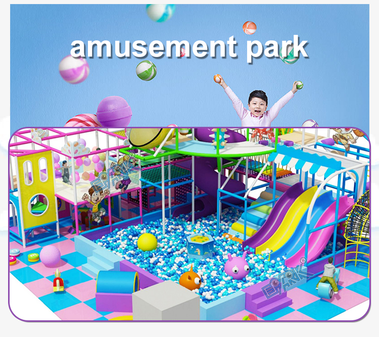 Small Indoor Playground New Model Soft Playground For Kids Softplay Naughty Castle manufacture