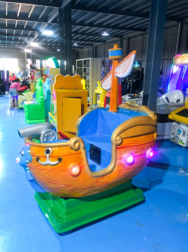 Coin Operation Video Game Machine Kids Amusement Submarine Boat Kiddie Rides Game Machine details