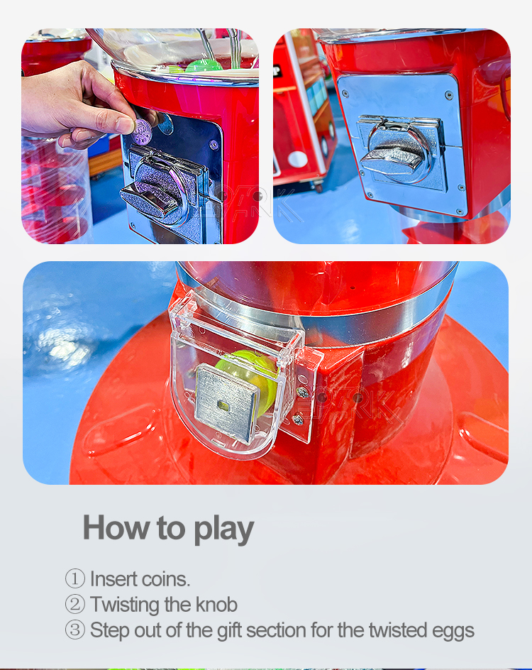 Most Popular Capsule Toy Vending Machine Bouncing Ball Vending Machine details