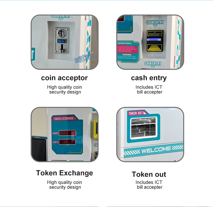 Automatic High Quality Token Coin Currency Exchange Machine For Vending Machine supplier