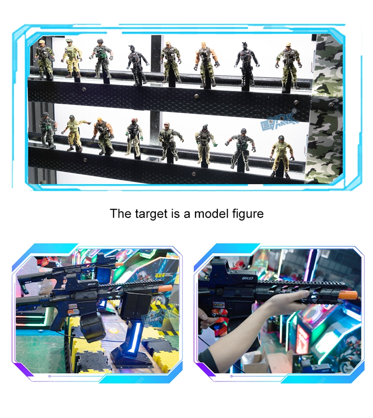 Shooting Game Shooting Arcade Game Machine For Adults Video Game supplier