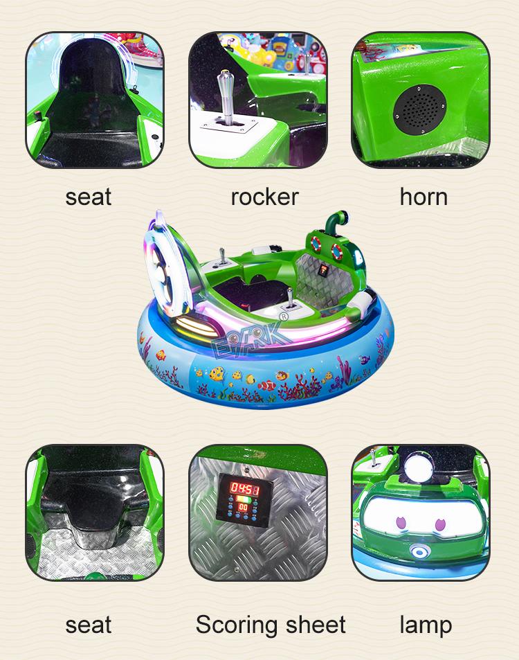 Battery Operated Adult Bumper Cars For Kids Indoor Rides Children Electric Dodgem Bumper Car For Sale manufacture