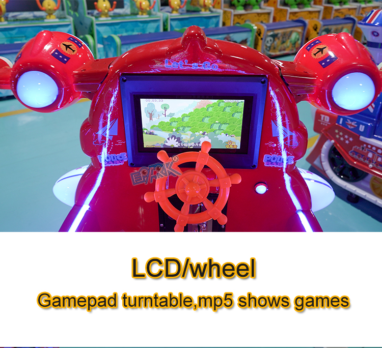 Kids Coin Operated Game Machine Coin Operated with Game Kiddie Rides Children Amusement Ride supplier