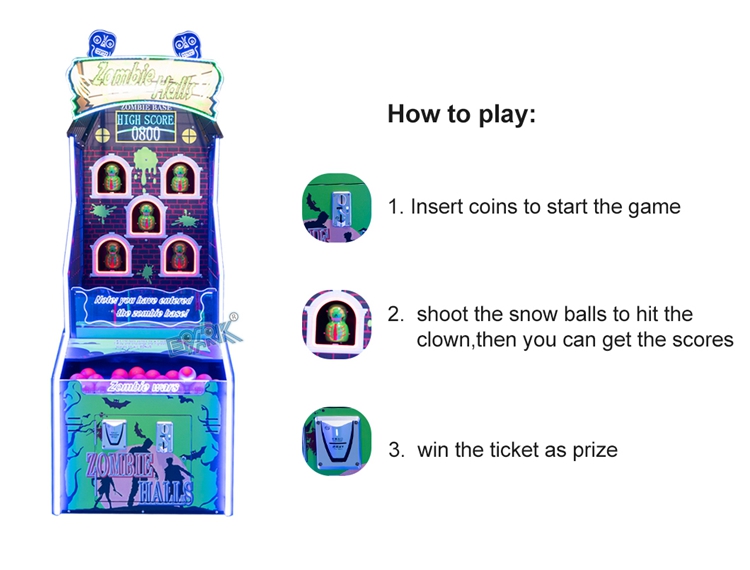 Most Popular Coin Operated Ticket Redemption Arcade Lottery Machine Games For Sale details