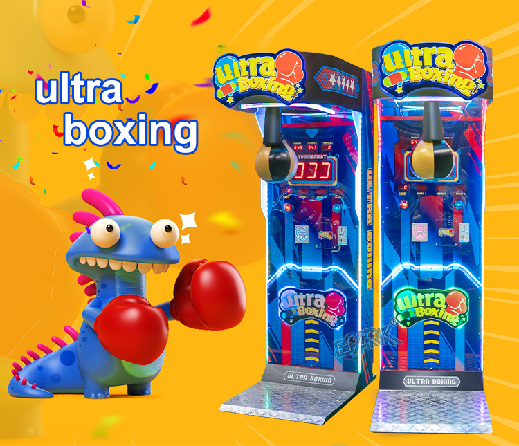 Coin Operated Arcade Boxing Machine Punch Machine factory