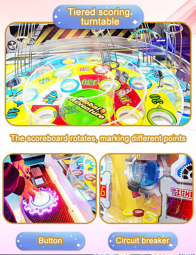 Adventure Drop Ball Skip Redemption Game Machine Children's Indoor Arcade Game details