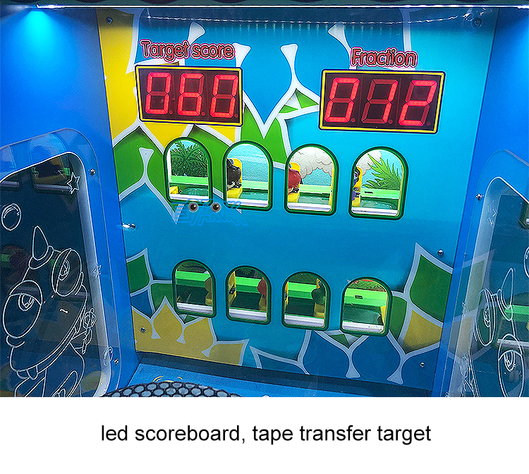 Children Coin Operated Amusement Machine Dinosaur Ball Shooting Game Machine details