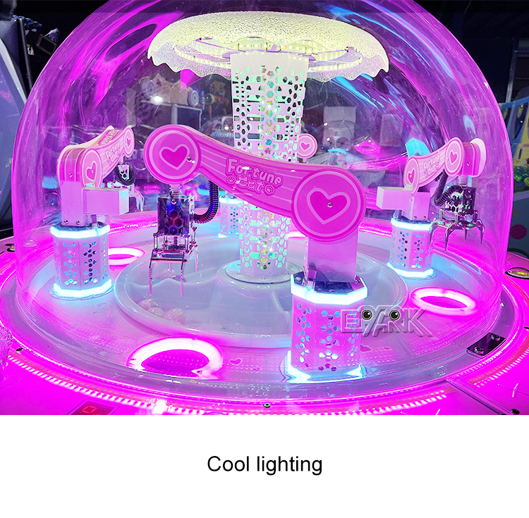 Coin Operated Prize Gift Vending Machine Lucky Cat For 4 Players details