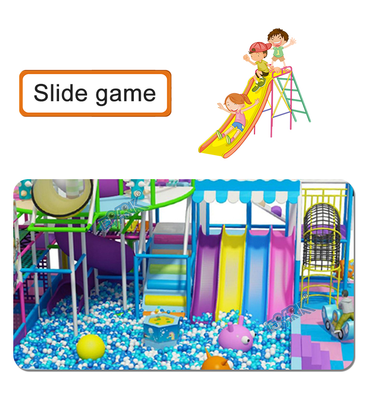 Small Indoor Playground New Model Soft Playground For Kids Softplay Naughty Castle factory