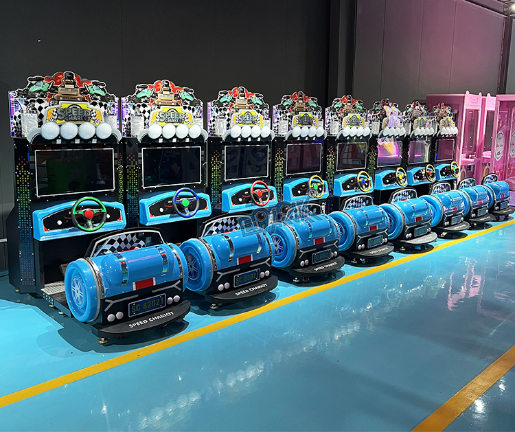 26 Inch Video 3d Coin Operated Speed Racing Car Game Steering Wheel Car Game Machine manufacture