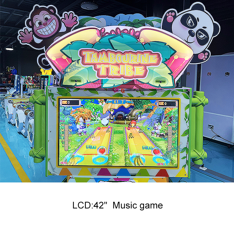 Entertainment Equipment Children's Amusement Park Drummer Arcade Beat Drum Video Game Machine supplier