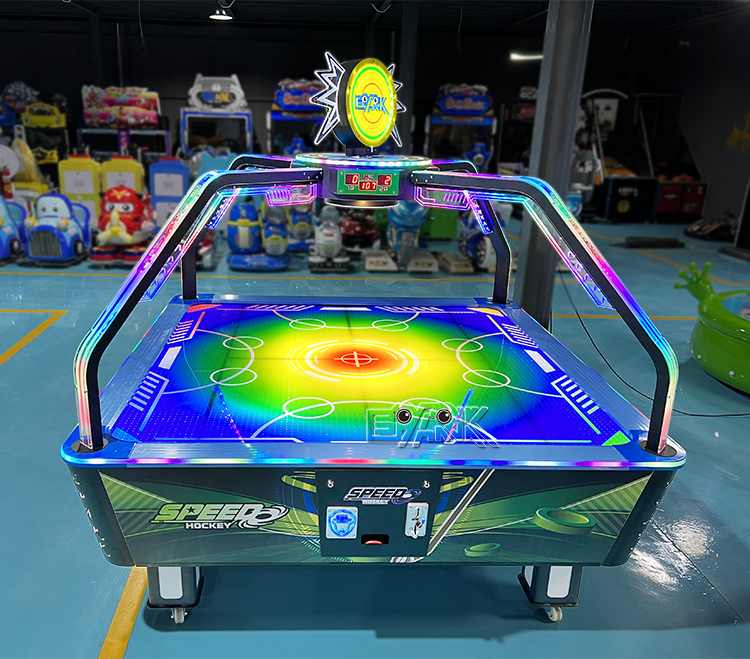Amusement Park Sport Game Machine Coin Operated Arcade Game 4 Players Air Hockey Table factory